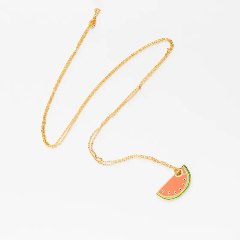 Watermelon Pendant sold by Yellow Owl Workshop