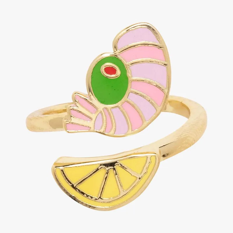 Shrimp Cocktail Ring sold by Yellow Owl Workshop