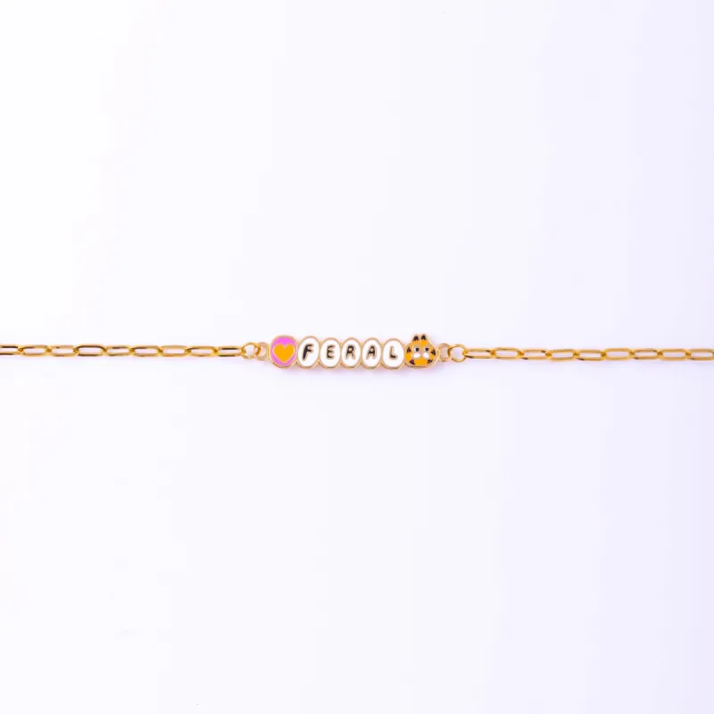 Feral Bracelet made by Yellow Owl Workshop