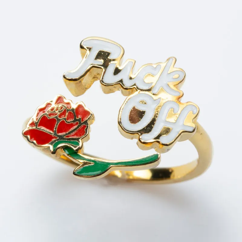 F*ck Off Ring sold by Yellow Owl Workshop