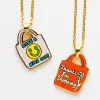 Have A Nice Day - Doubled Sided Pendant sold by Yellow Owl Workshop
