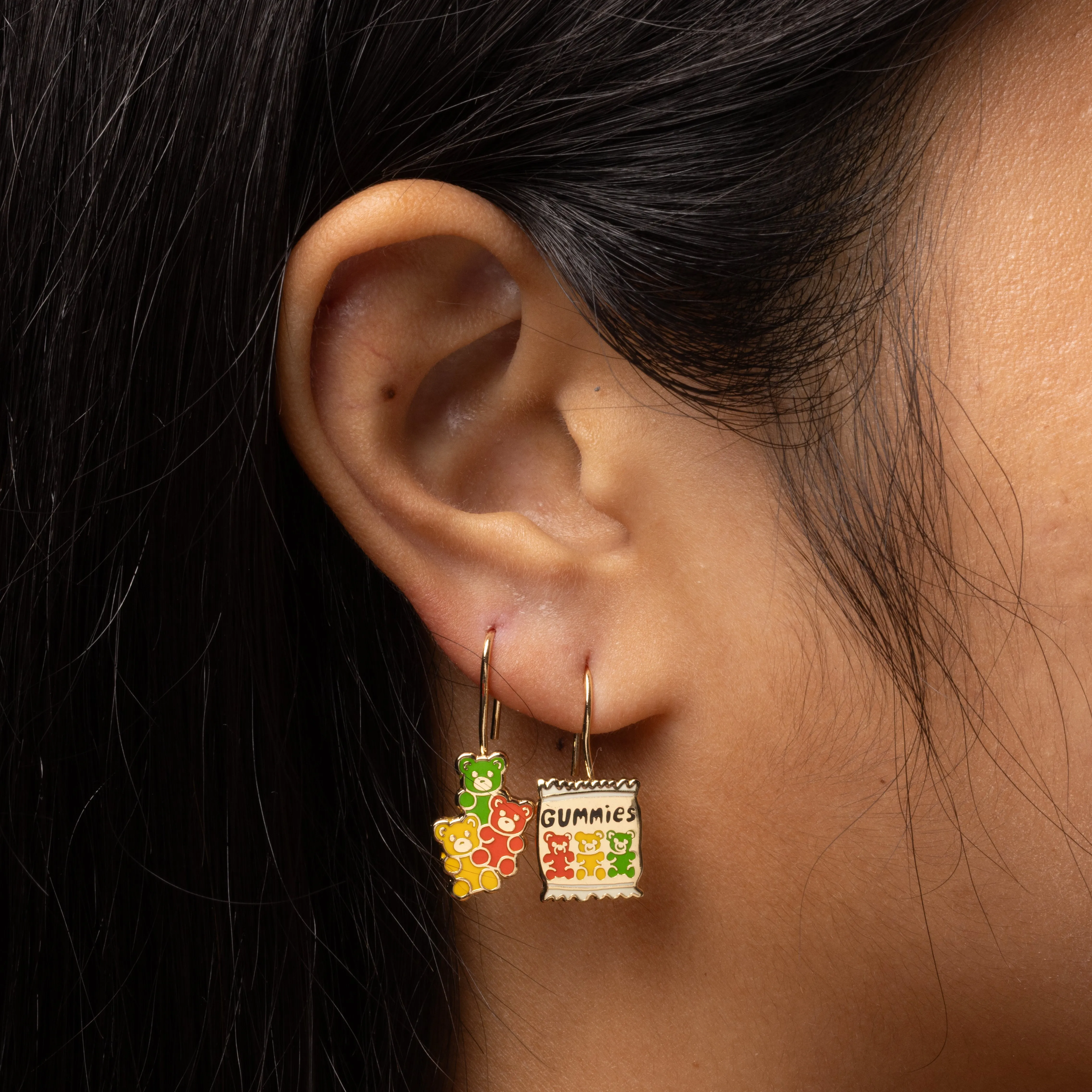 Gummies Drop Earrings sold by Yellow Owl Workshop product image thumbnail 2