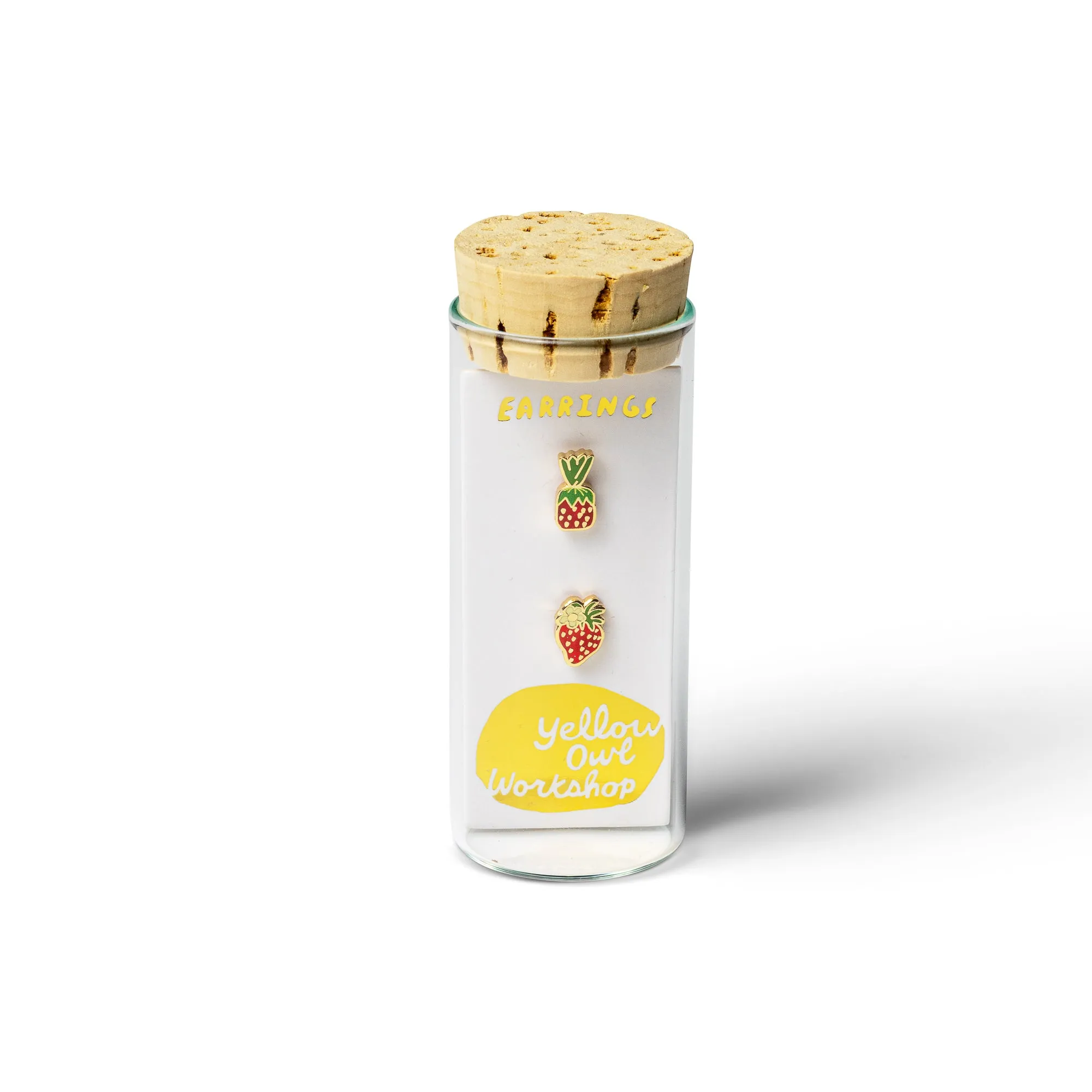 Strawberry Candy Earrings sold by Yellow Owl Workshop product image thumbnail 2