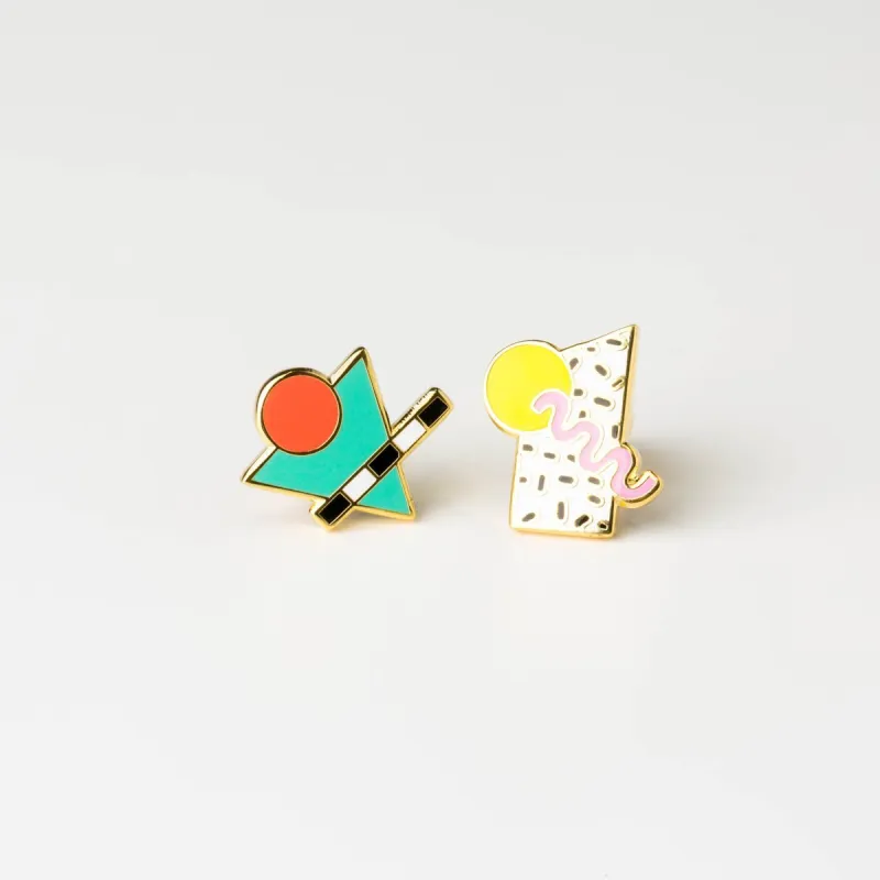 80's Vintage Earrings made by Yellow Owl Workshop