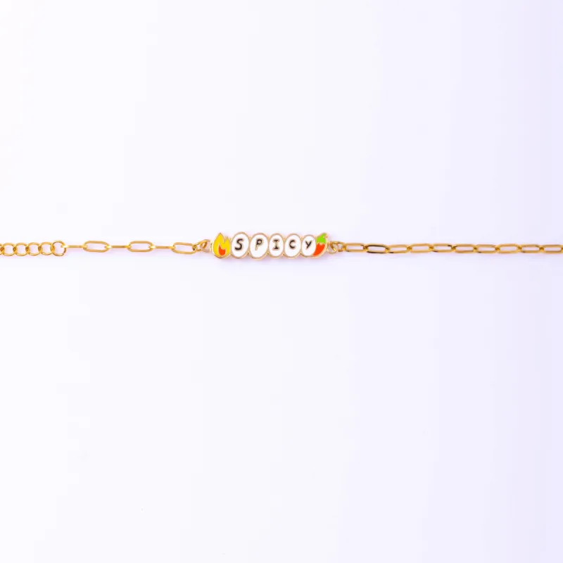 Spicy Bracelet sold by Yellow Owl Workshop