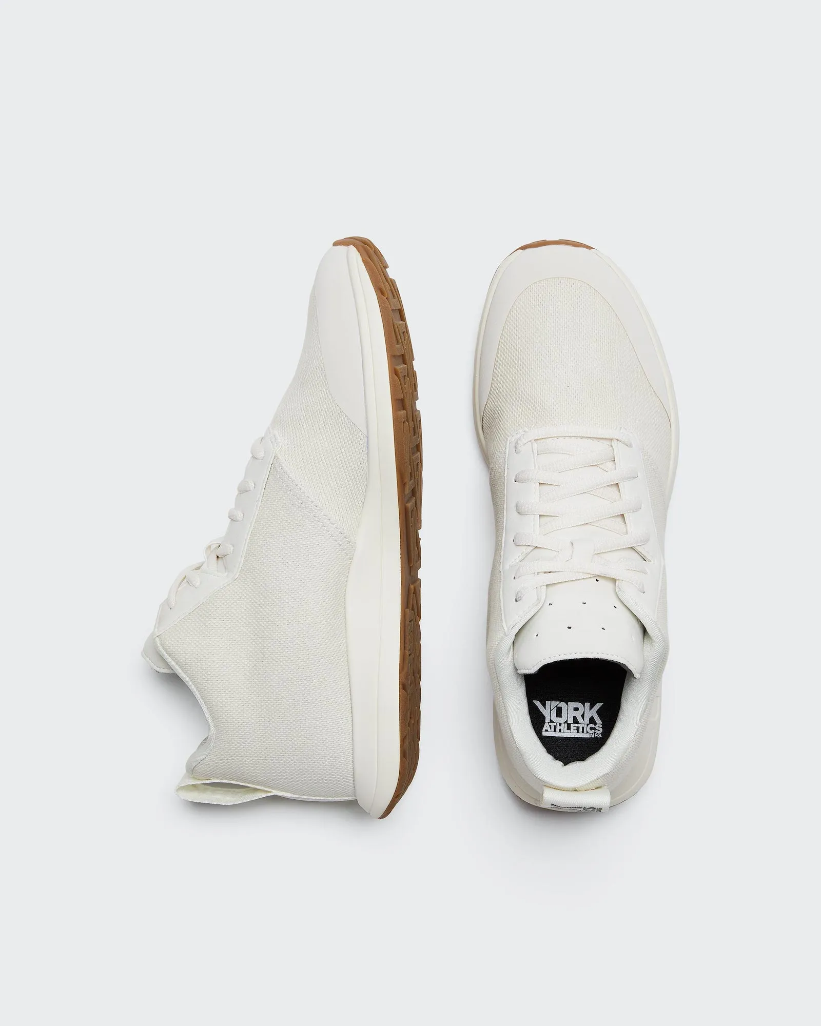 The Henry Mid Trainer / Canvas / Bone White sold by York Athletics Mfg. product image thumbnail 2