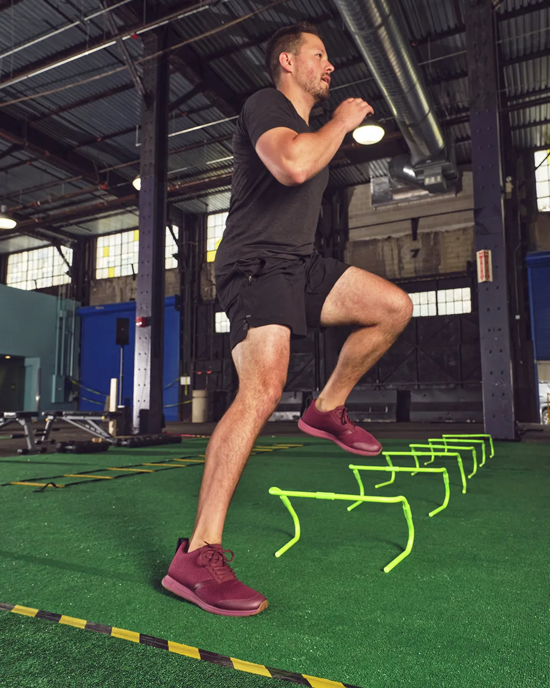 The Henry Mid Trainer / Mesh / Wrath sold by York Athletics Mfg. product image thumbnail 2