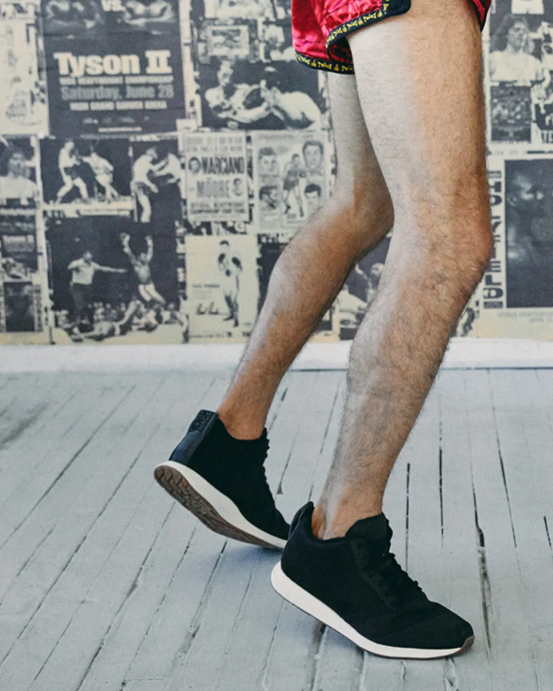 The Henry Mid Trainer / Mesh / Blacktop sold by York Athletics Mfg. product image thumbnail 2