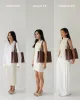 Linnea Tote Cappuccino sold by Freja New York