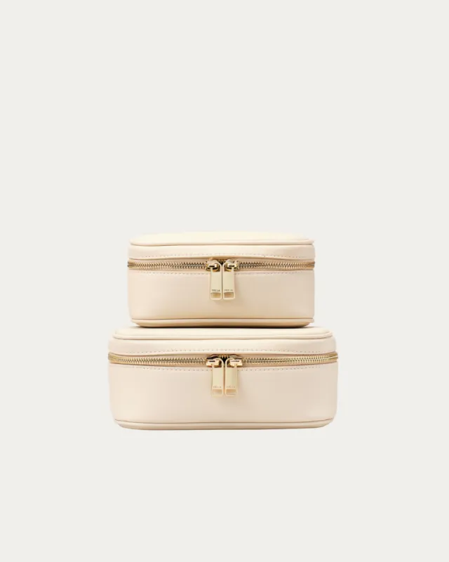 Toiletry Case Medium Oat sold by Freja New York