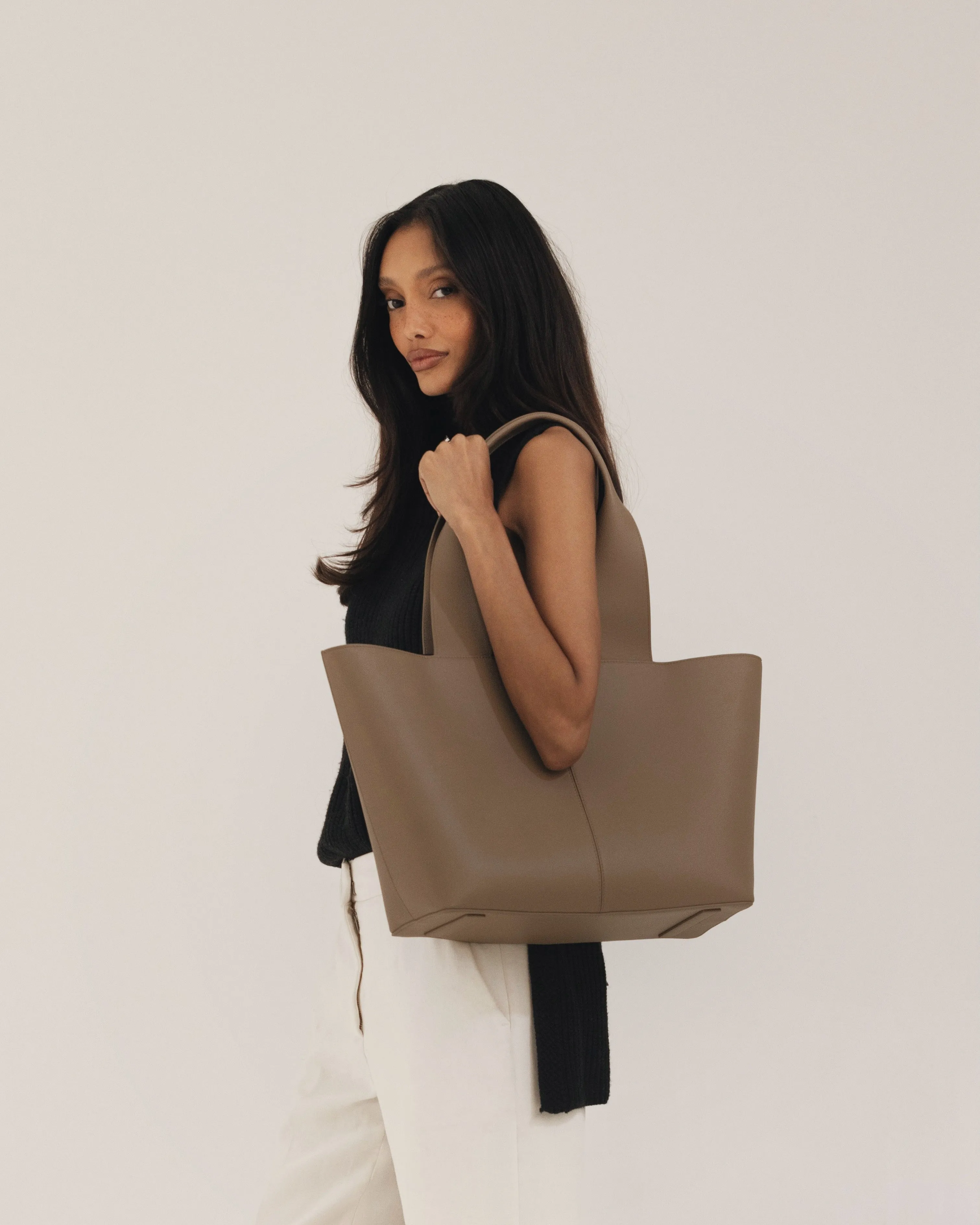 Lafayette Tote Taupe sold by Freja New York product image thumbnail 5