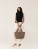 Lafayette Tote Taupe sold by Freja New York