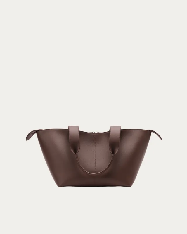 Bleecker Tote Espresso sold by Freja New York