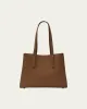 Linnea Tote Chestnut sold by Freja New York