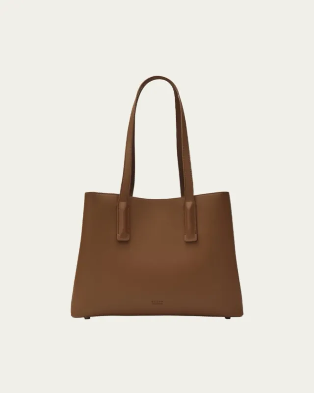 Linnea Tote Chestnut sold by Freja New York