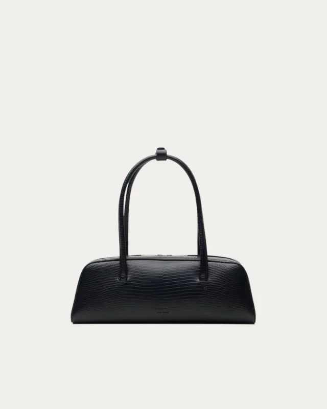 Mercer Bag Black Lizard sold by Freja New York