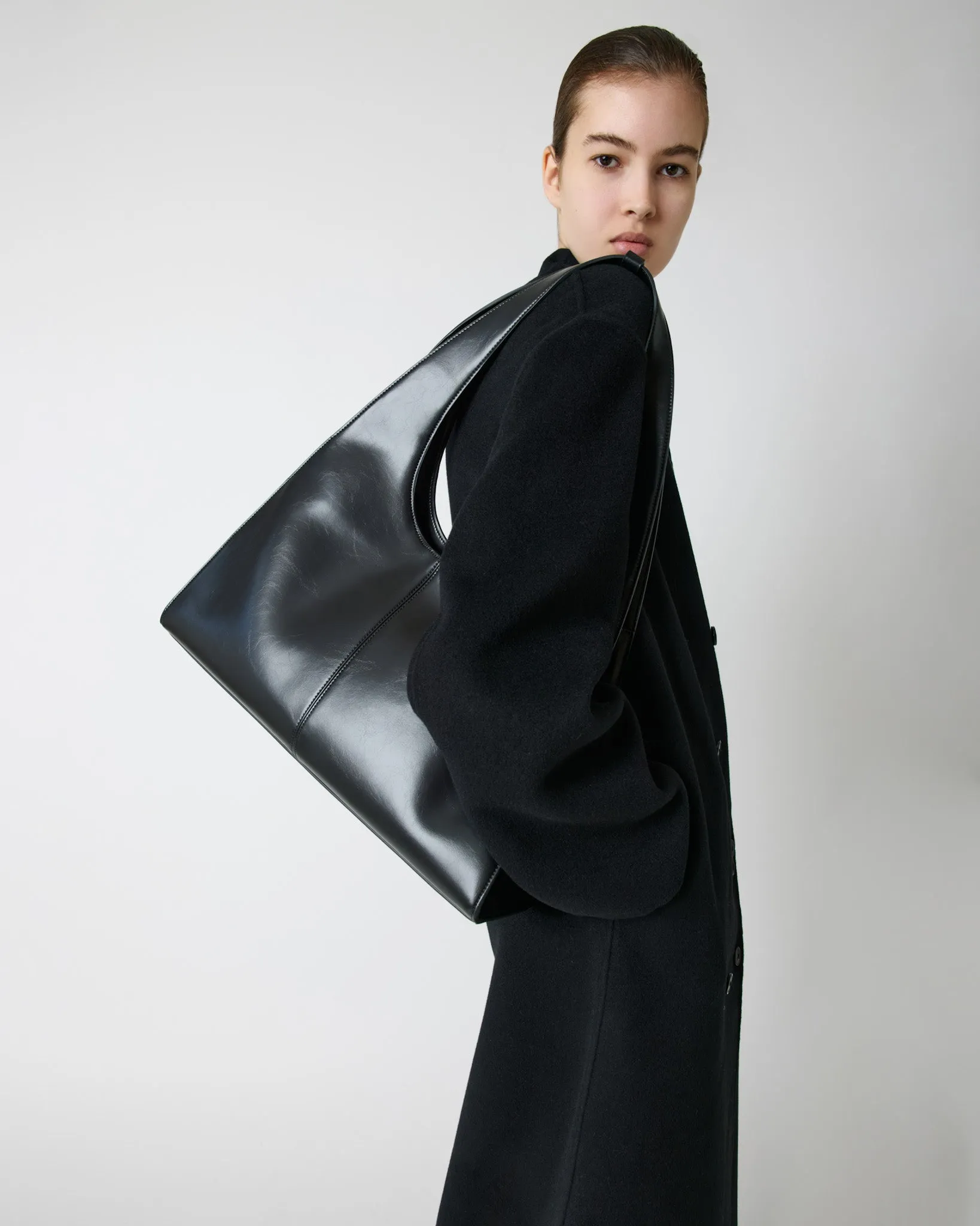 Ida Bag Black Gloss sold by Freja New York product image thumbnail 3