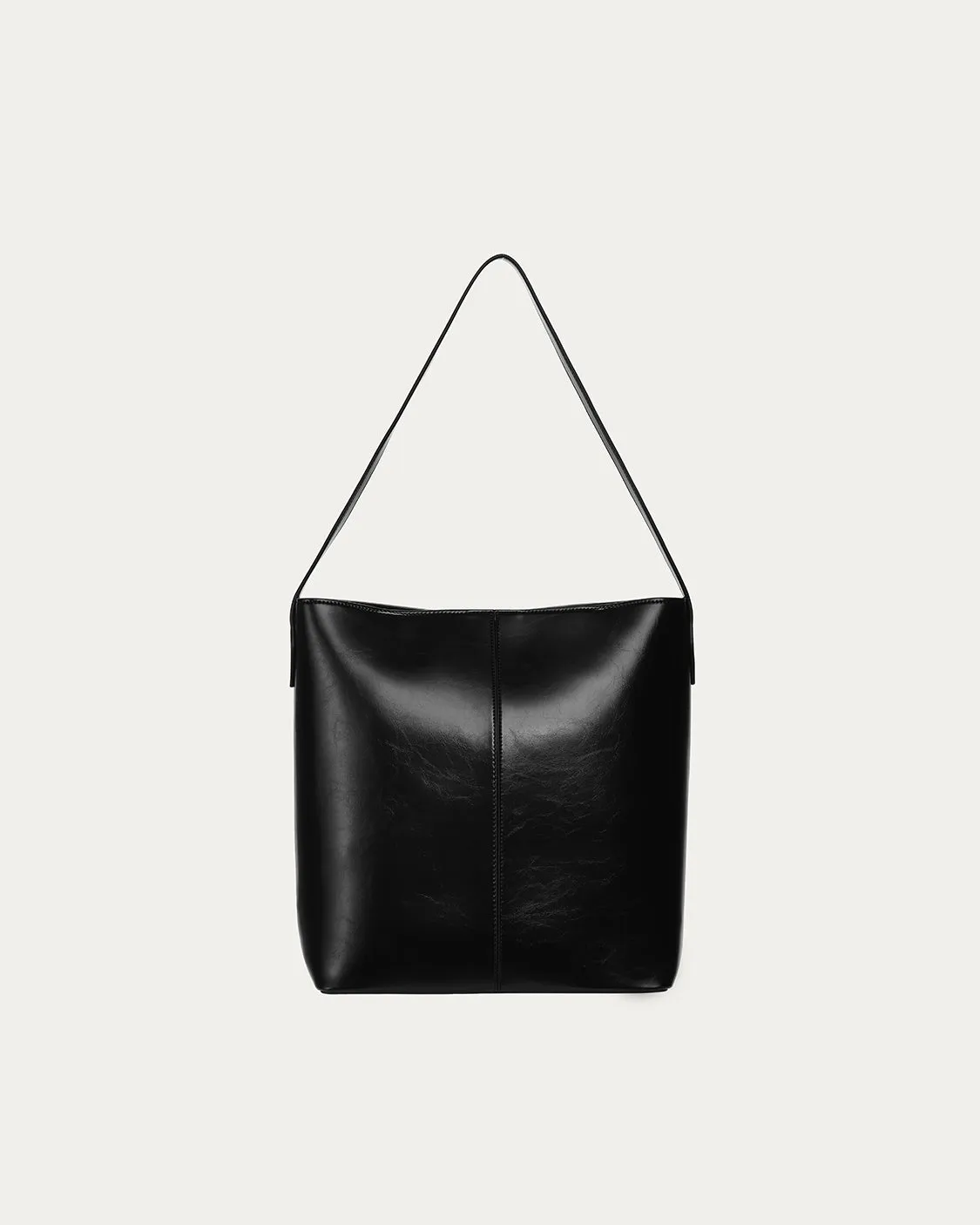 Kaia Bag Black Gloss sold by Freja New York