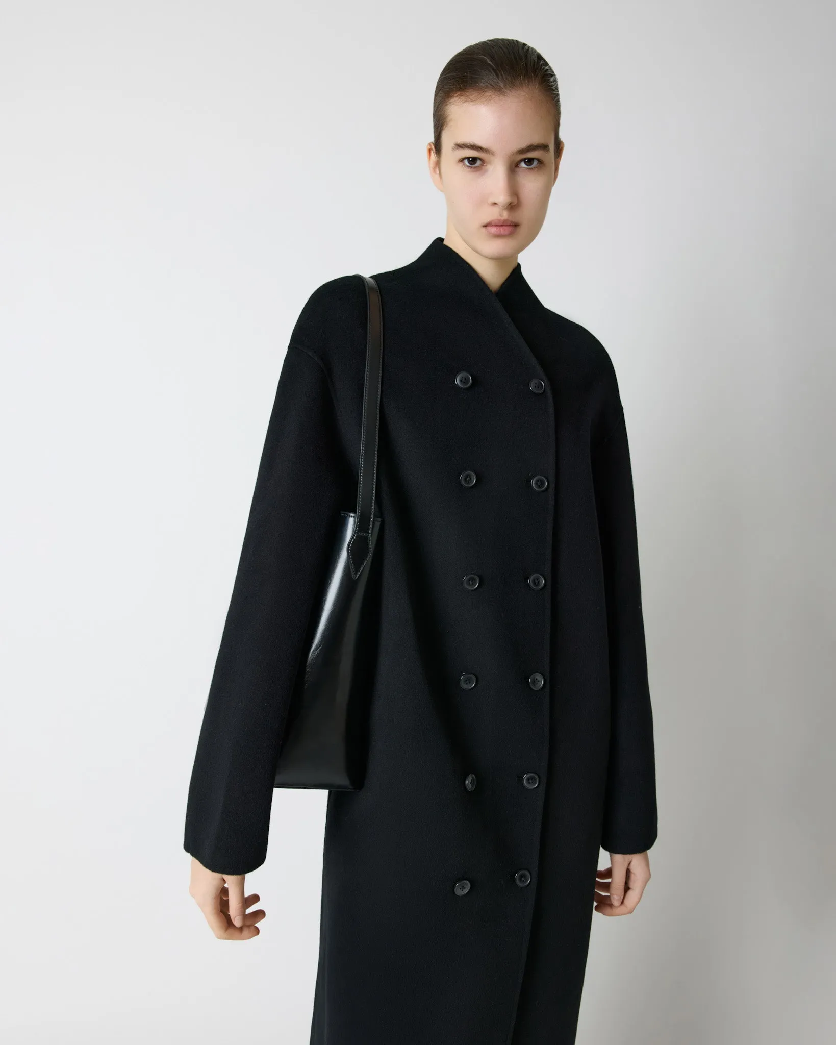 Kaia Bag Black Gloss sold by Freja New York product image thumbnail 2