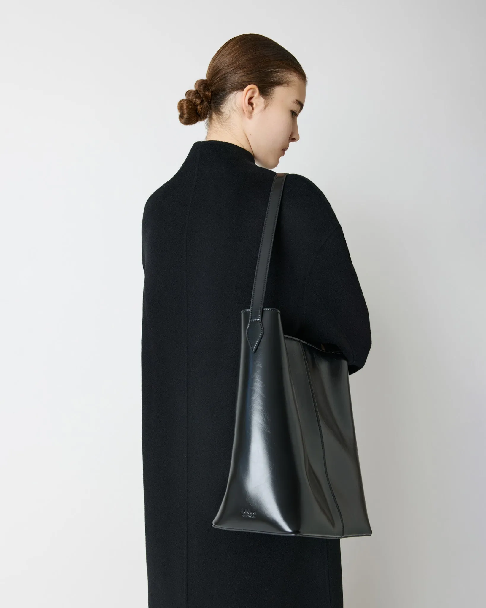 Kaia Bag Black Gloss sold by Freja New York product image thumbnail 5