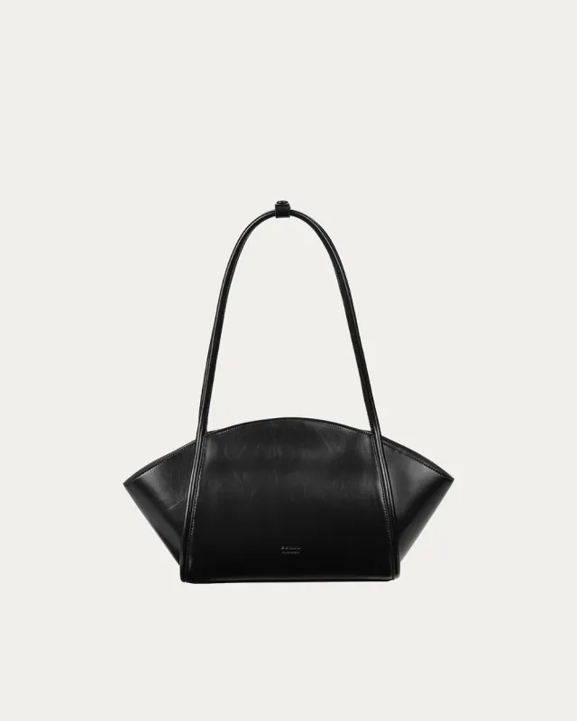Sylvie Bag Black Gloss sold by Freja New York