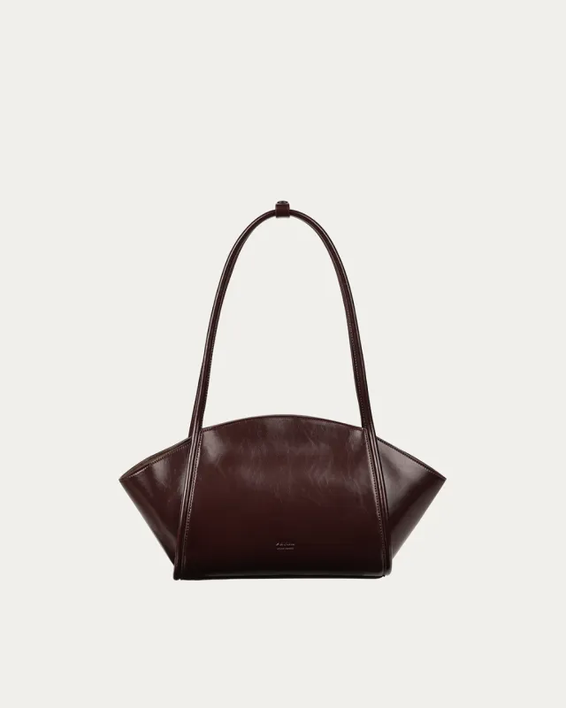 Sylvie Bag Raisin Gloss sold by Freja New York