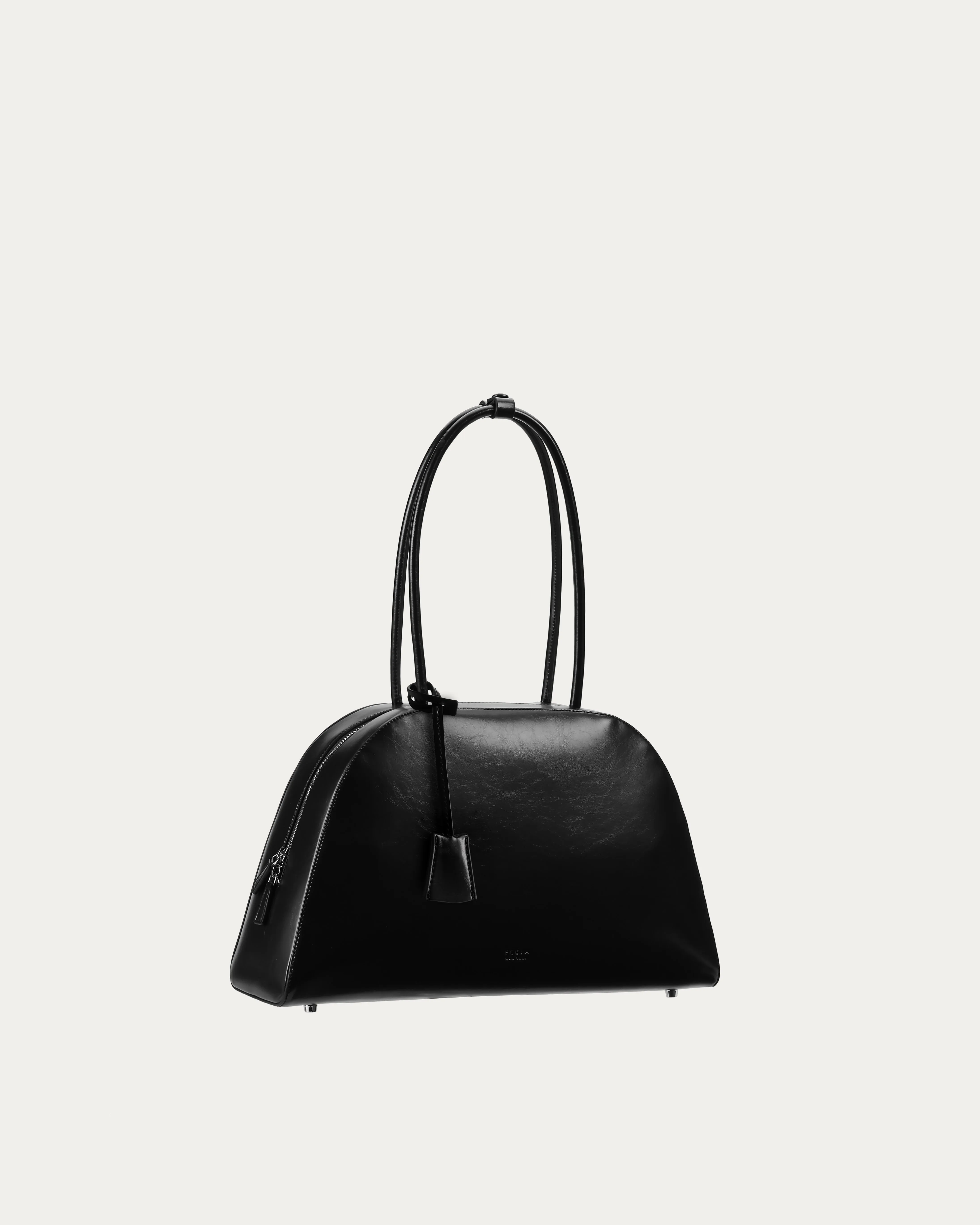 Alma Bag Tall Black Gloss sold by Freja New York product image thumbnail 3