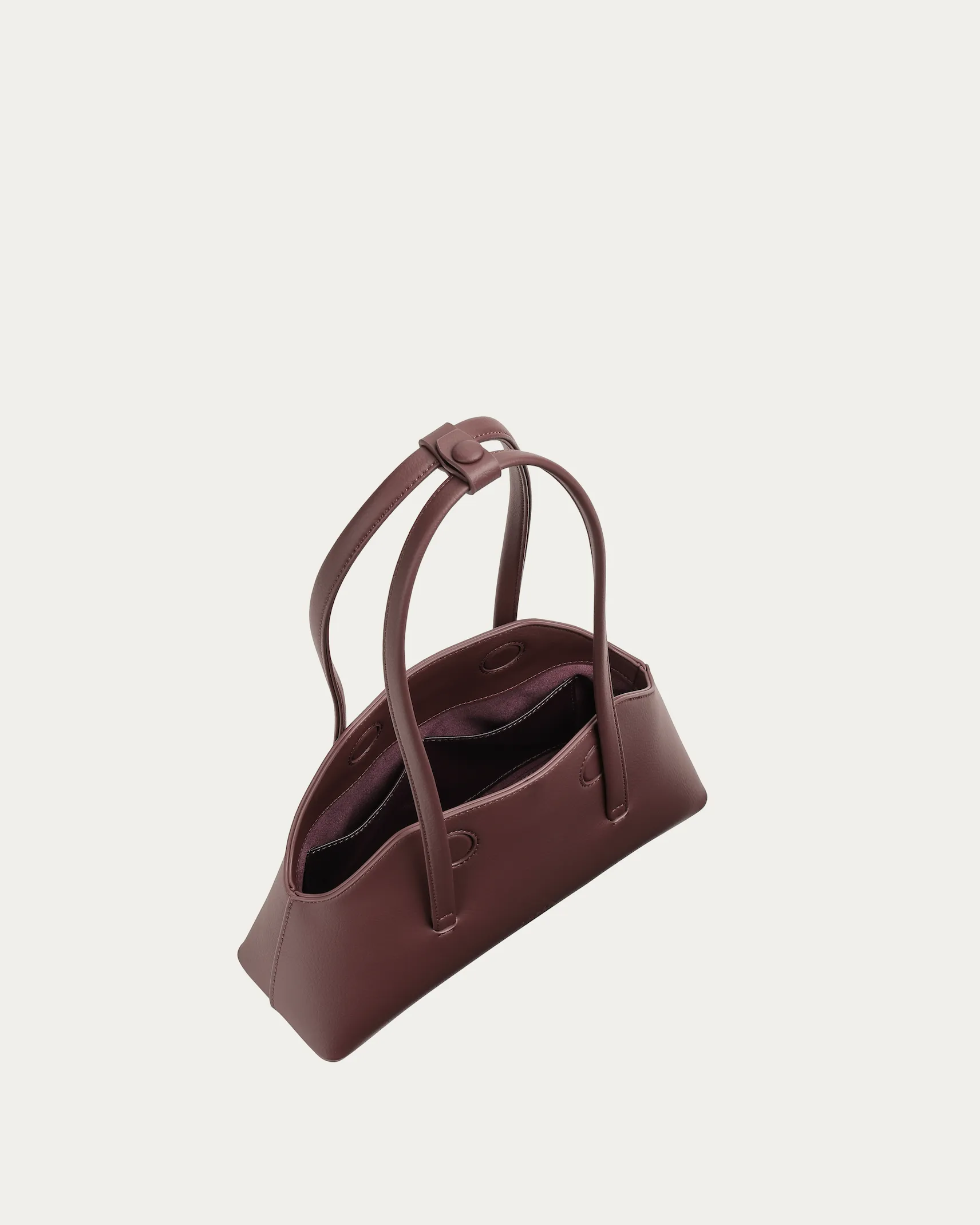 Mini Chrystie Bag Fig sold by Freja New York product image thumbnail 4