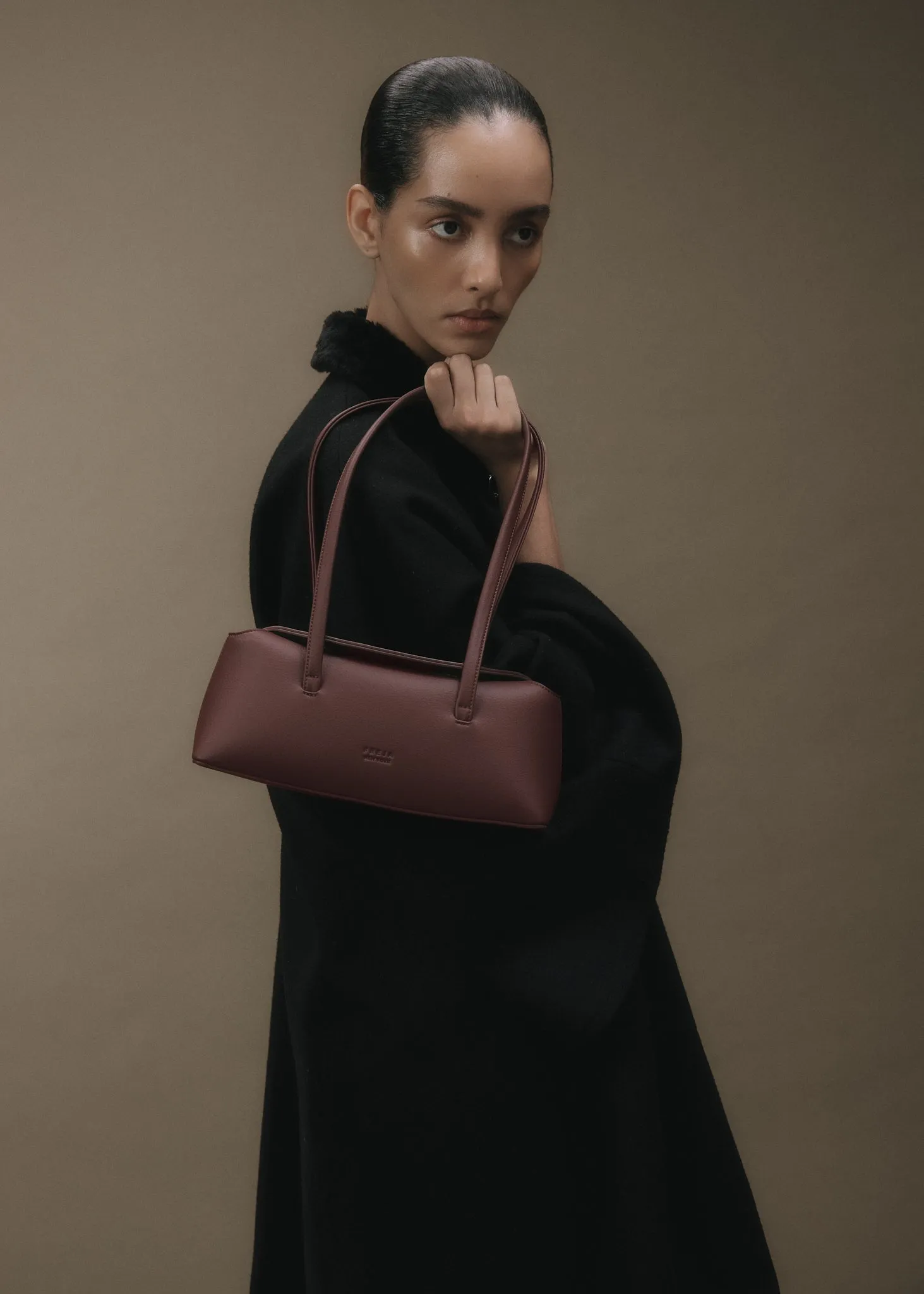 Mini Chrystie Bag Fig sold by Freja New York product image thumbnail 2