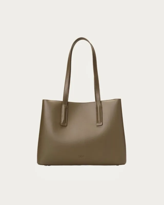 Linnea Tote Taupe sold by Freja New York