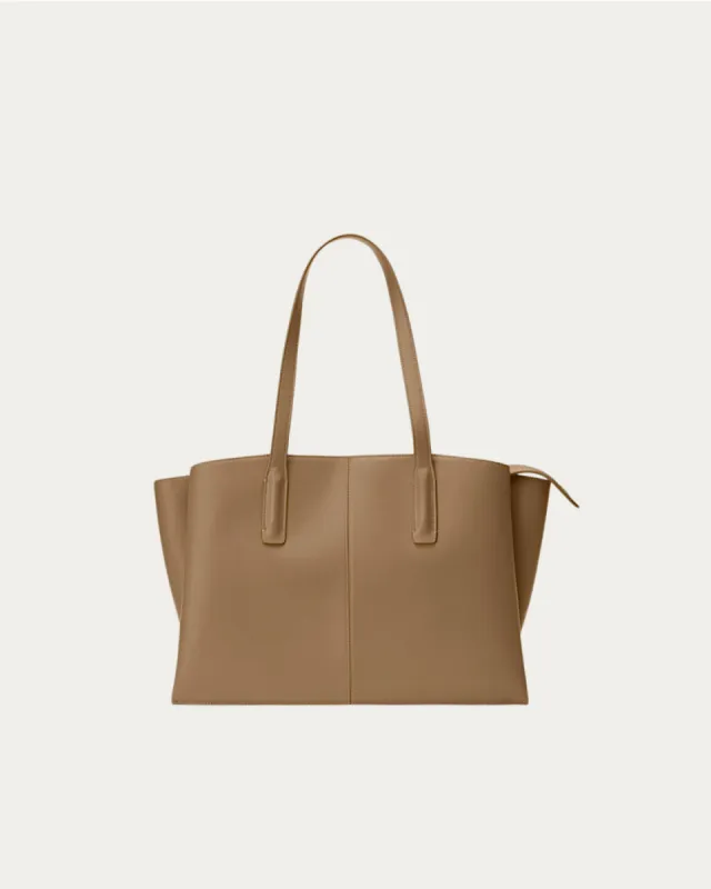 Paloma Tote Cappuccino sold by Freja New York