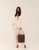 Tall Tote Pecan sold by Freja New York