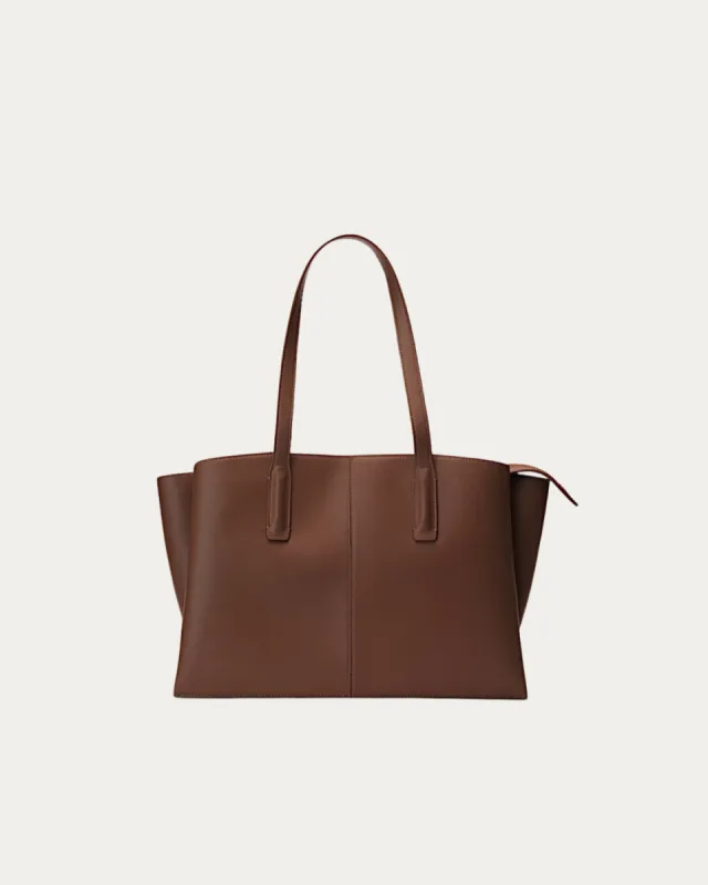 Paloma Tote Pecan sold by Freja New York