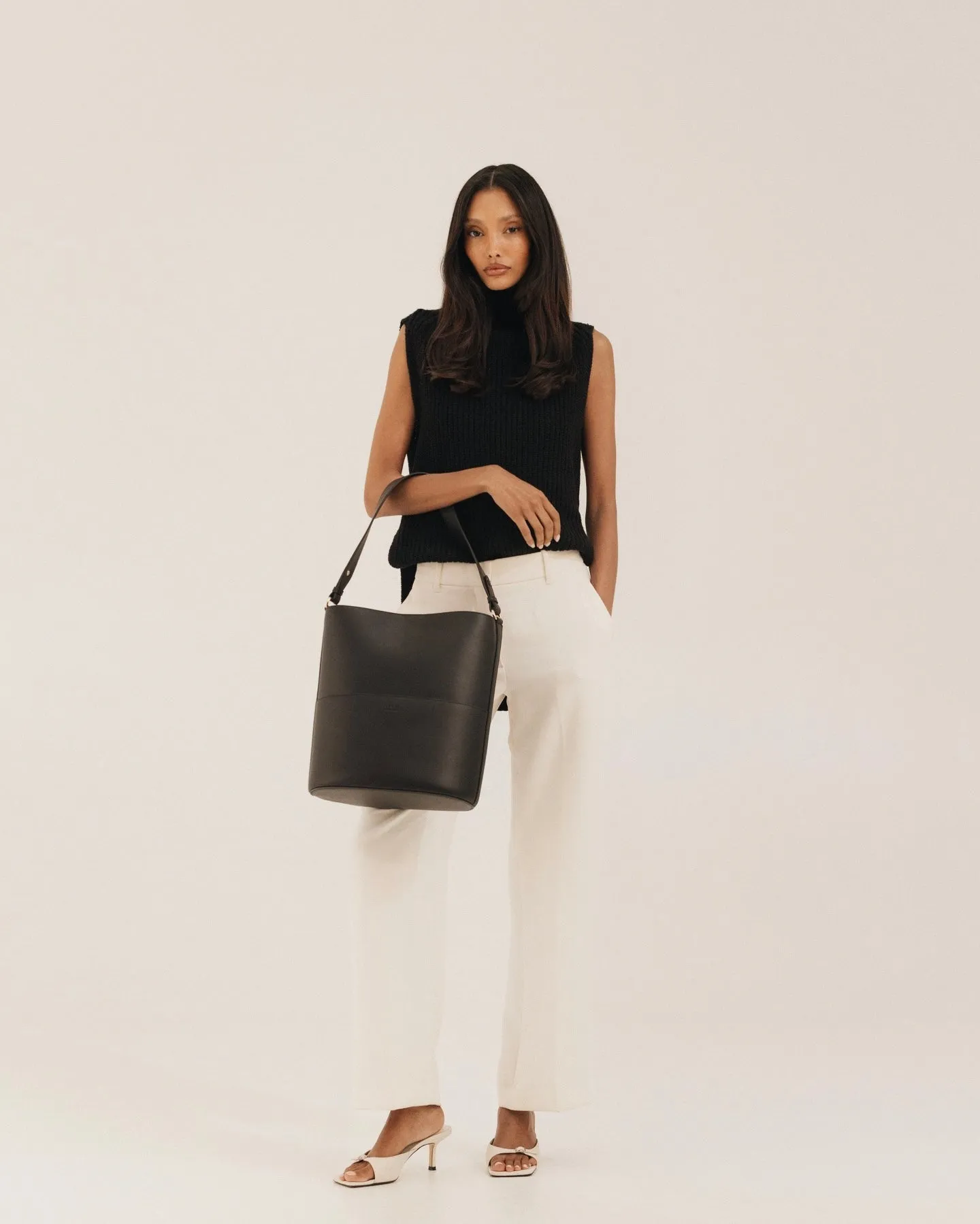Tall Tote Black sold by Freja New York product image thumbnail 4