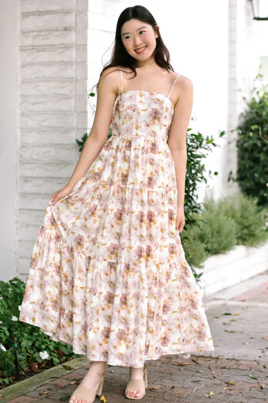 Emily Floral Maxi Dress sold by Morning Lavender