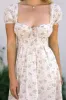 Fatima Floral Sweetheart Dress sold by Morning Lavender
