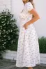 Fatima Floral Sweetheart Dress sold by Morning Lavender