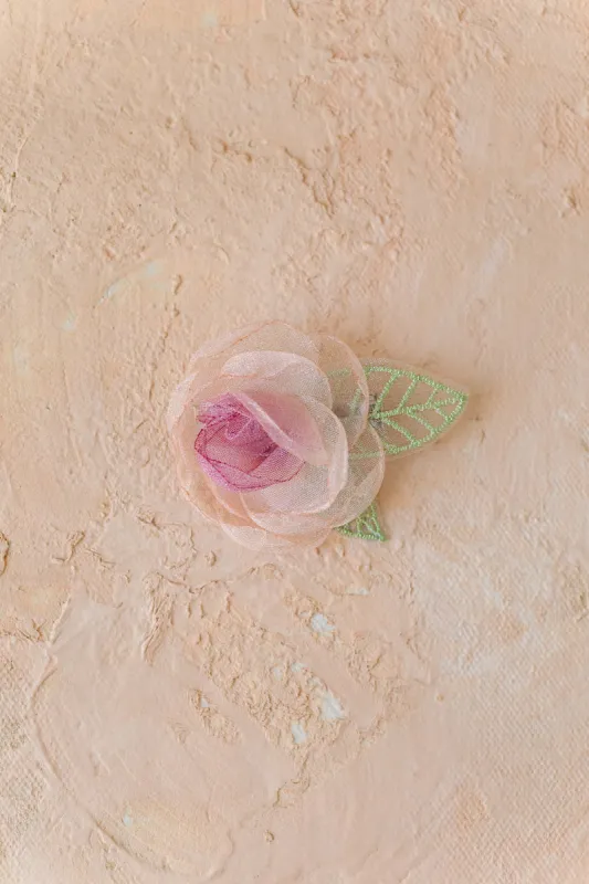 Darcy Flower Hair Clip sold by Morning Lavender