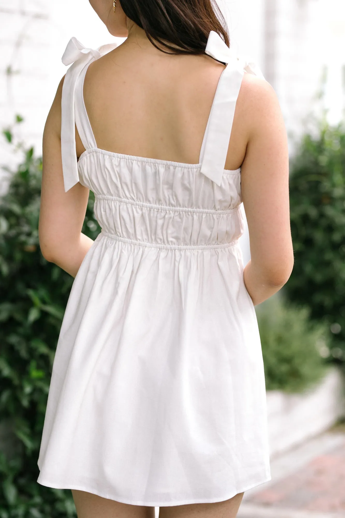 Cleo Tie Front Mini Dress sold by Morning Lavender product image thumbnail 4