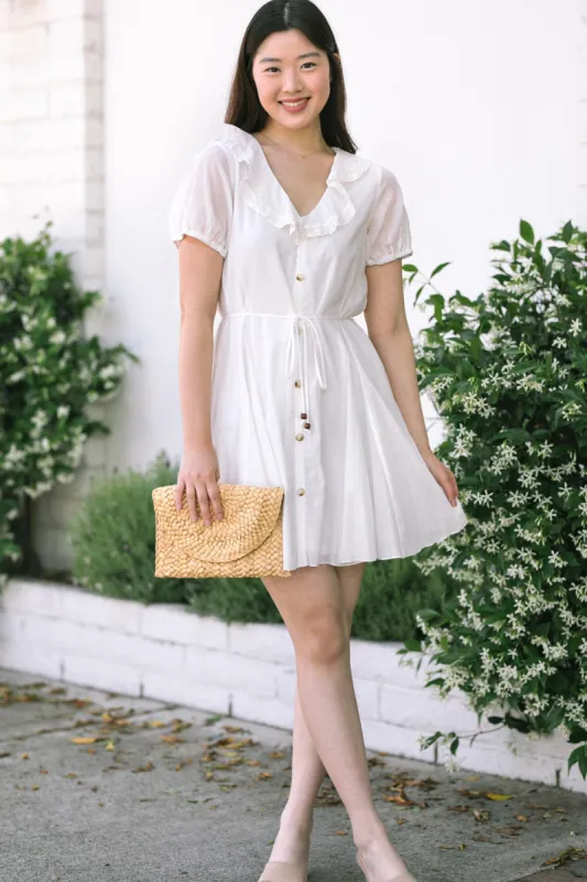 Tammy Buttoned Mini Dress sold by Morning Lavender