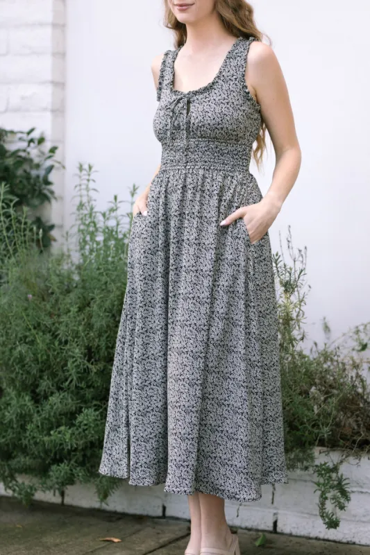 Julia Smocked Waist Dress sold by Morning Lavender