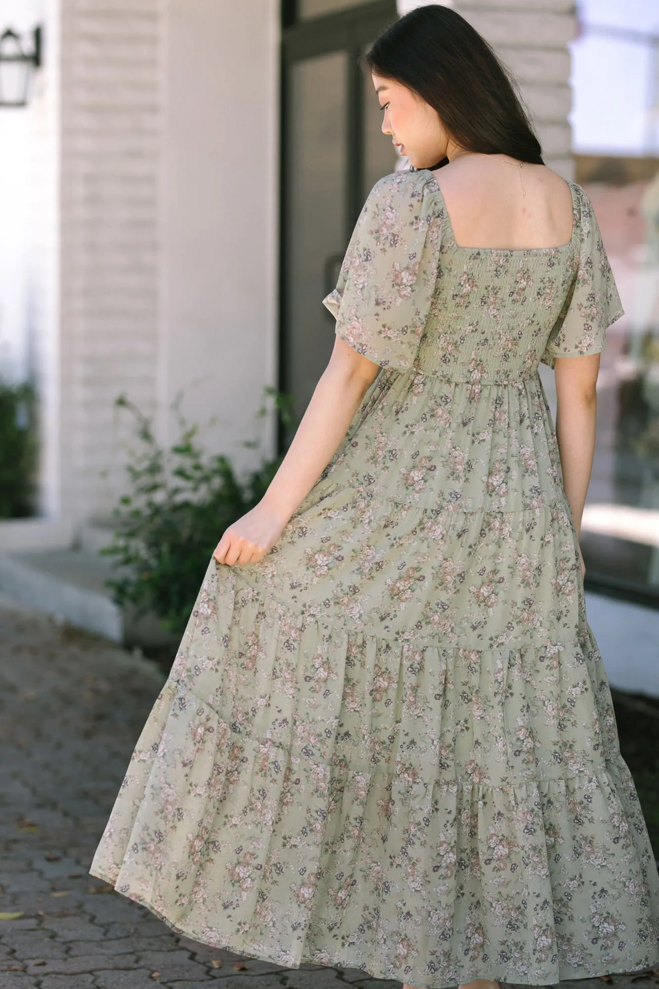 Yara Sweetheart Tiered Dress sold by Morning Lavender product image thumbnail 3