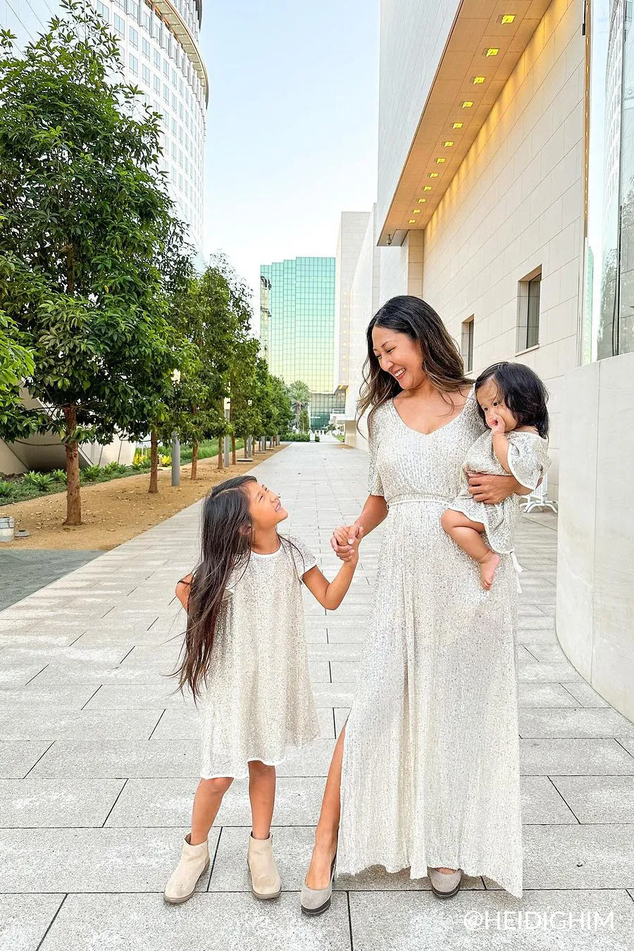 Celia Silver Sequin Maxi Dress sold by Morning Lavender product image thumbnail 2