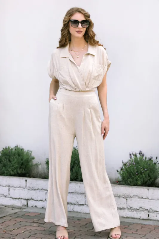 Yolanda Linen Blend Set sold by Morning Lavender