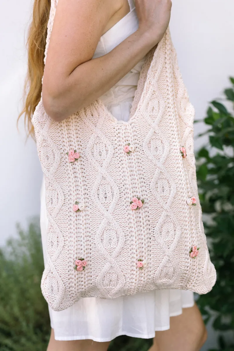 Bridget Knitted Tote sold by Morning Lavender product image thumbnail 3
