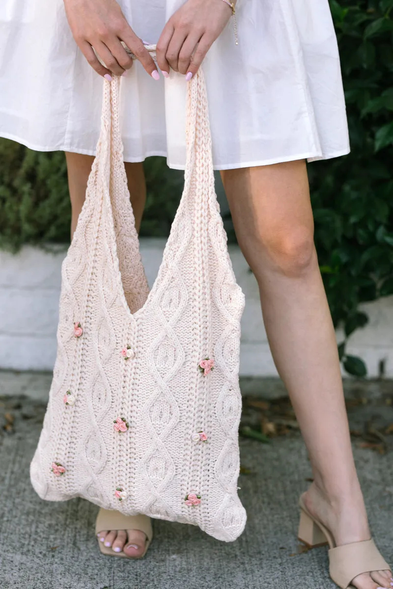 Bridget Knitted Tote sold by Morning Lavender product image thumbnail 4