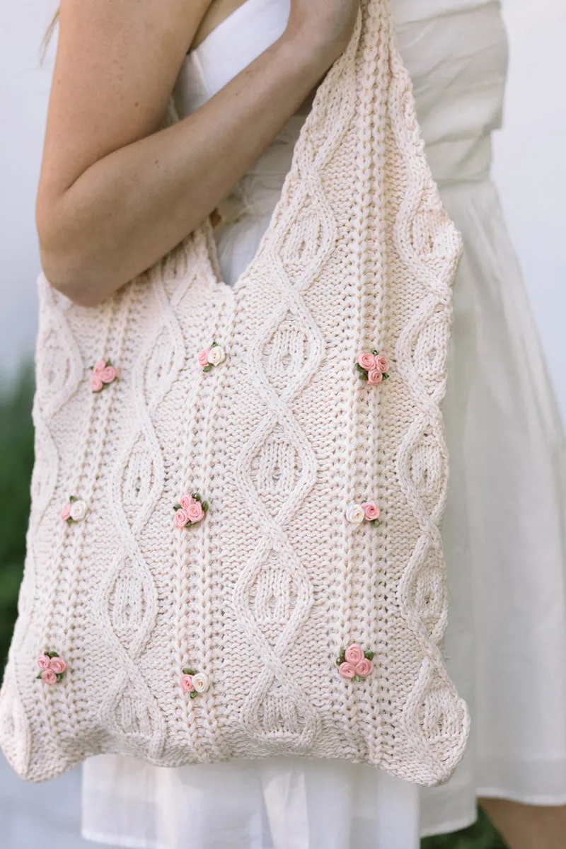 Bridget Knitted Tote sold by Morning Lavender product image thumbnail 2