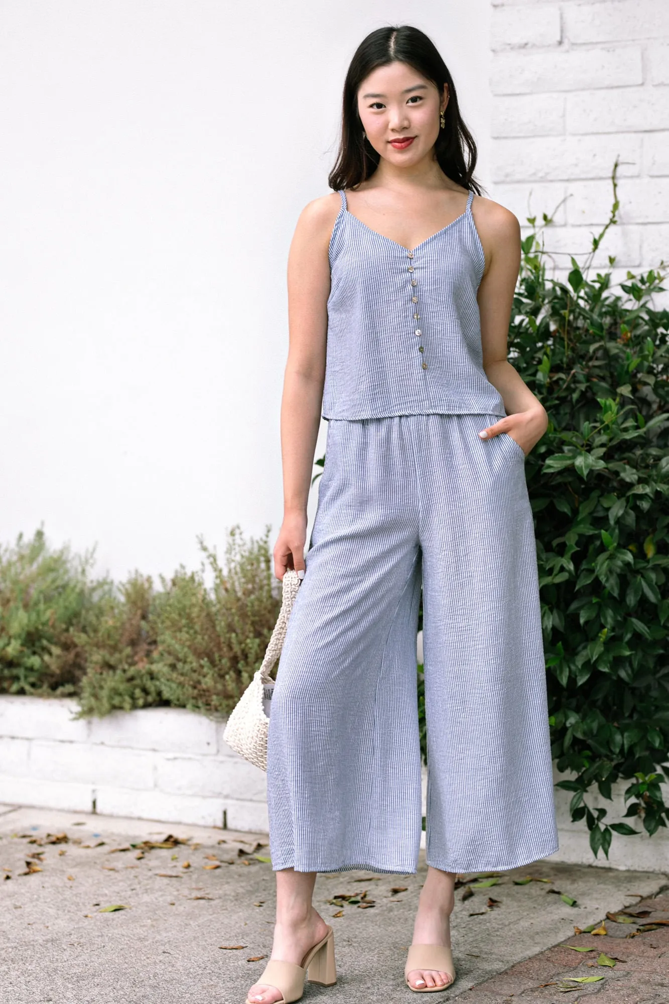 Angie Striped Wide Leg Pants sold by Morning Lavender product image thumbnail 2