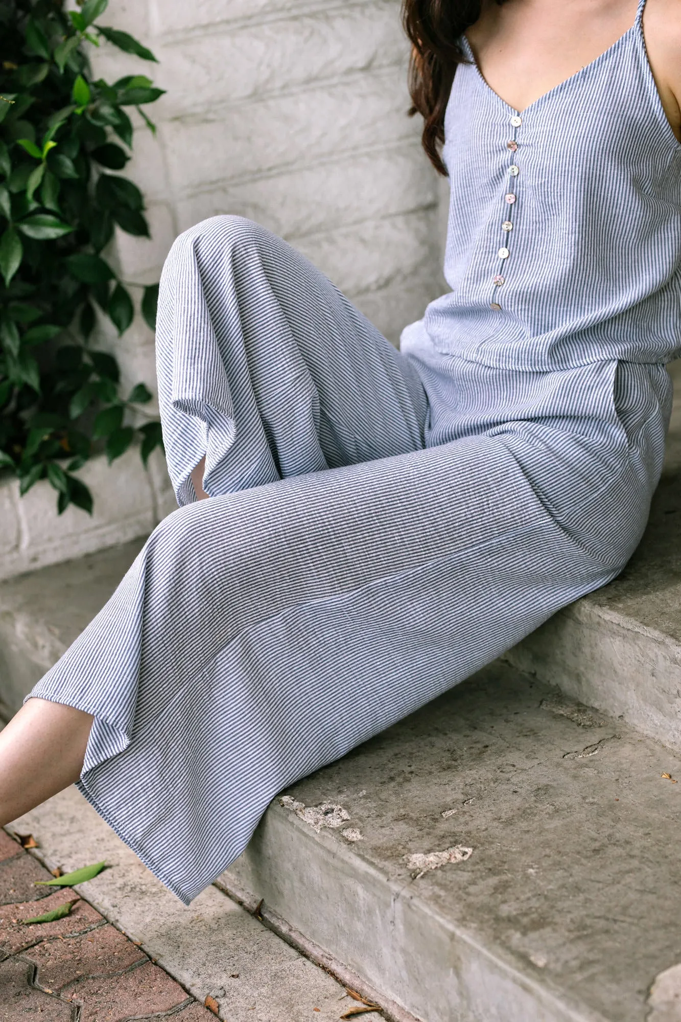 Angie Striped Wide Leg Pants sold by Morning Lavender product image thumbnail 3