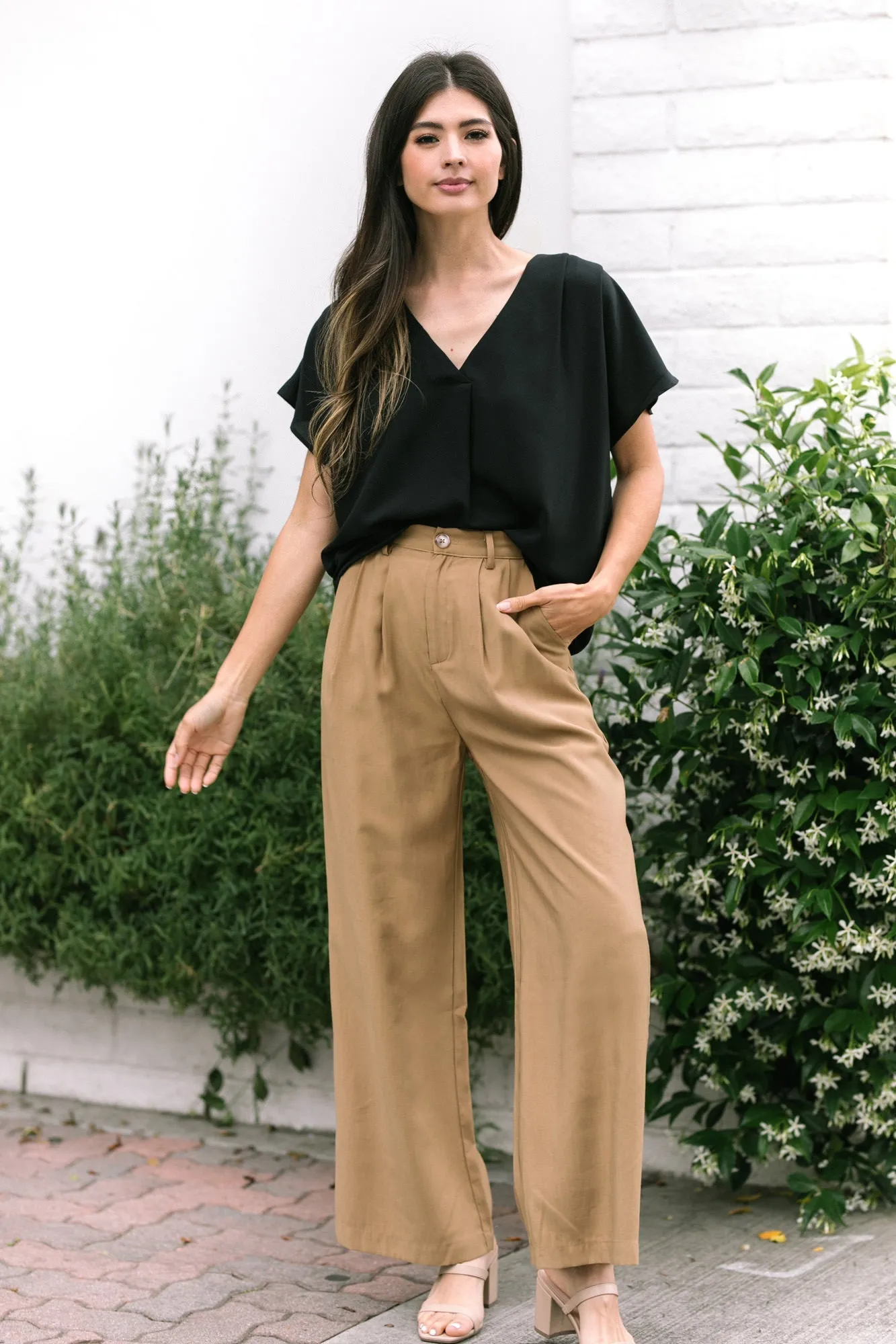 Rhode V-Neck Blouse sold by Morning Lavender product image thumbnail 3